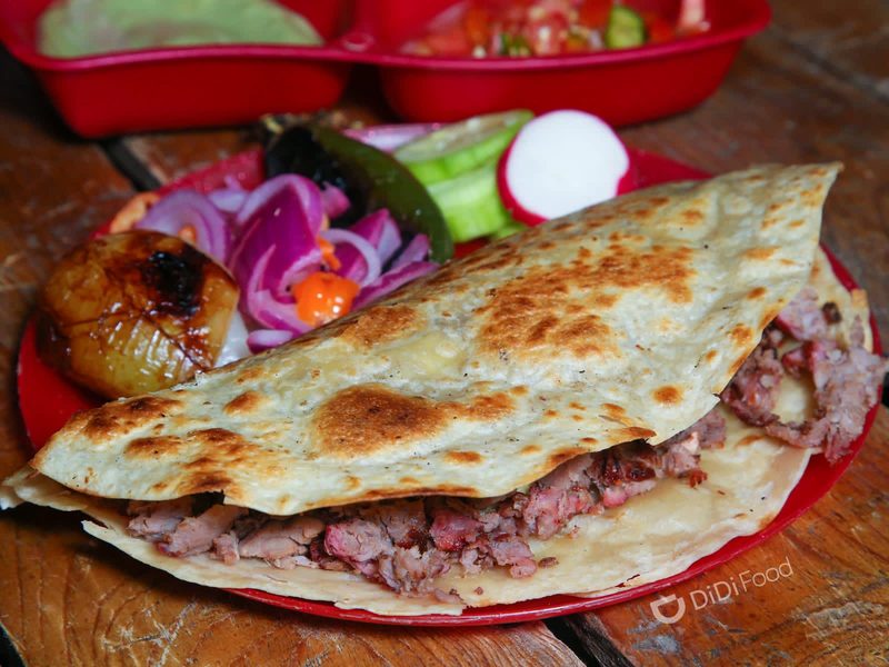 Quesadilla de tripa